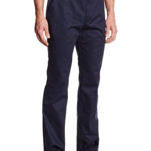 Straight tube college pants for men